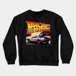 back to the future vintage Crewneck Sweatshirt